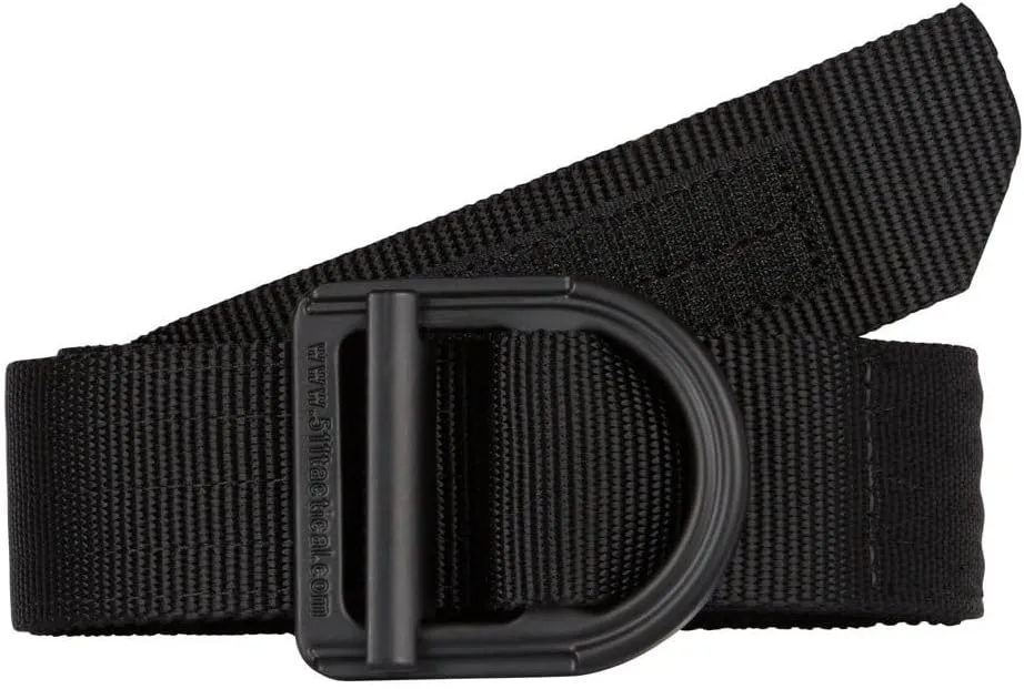 5.11 Tactical Men's 1.5" Trainer Belt, Strong Mesh Construction, Rip Resistant, Matte Steel Buckle