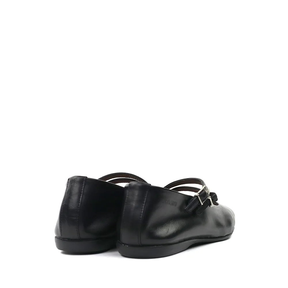 A-86110 Black Leather