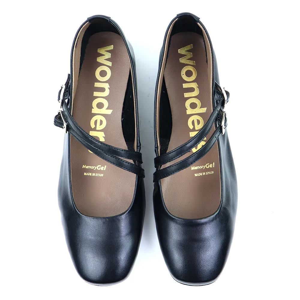 A-86110 Black Leather
