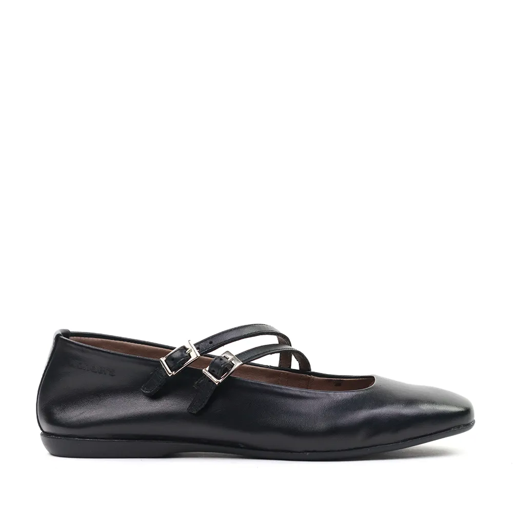 A-86110 Black Leather