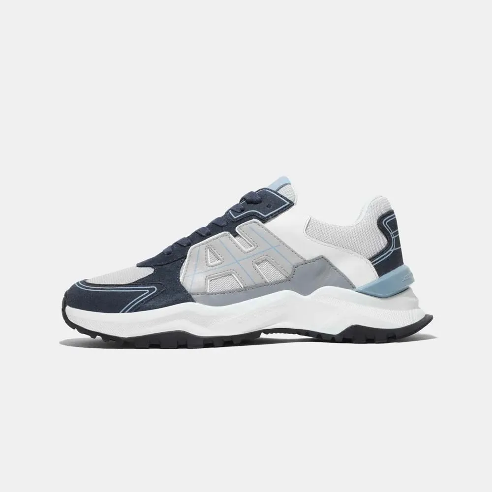 AH One Suede Leather Mesh Trainer