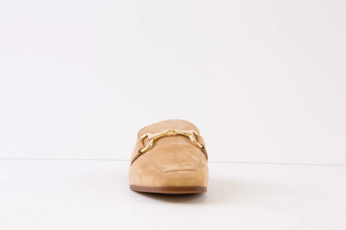 ALPE - 2306 12 60 FLAT FASHION MULE - CAMEL