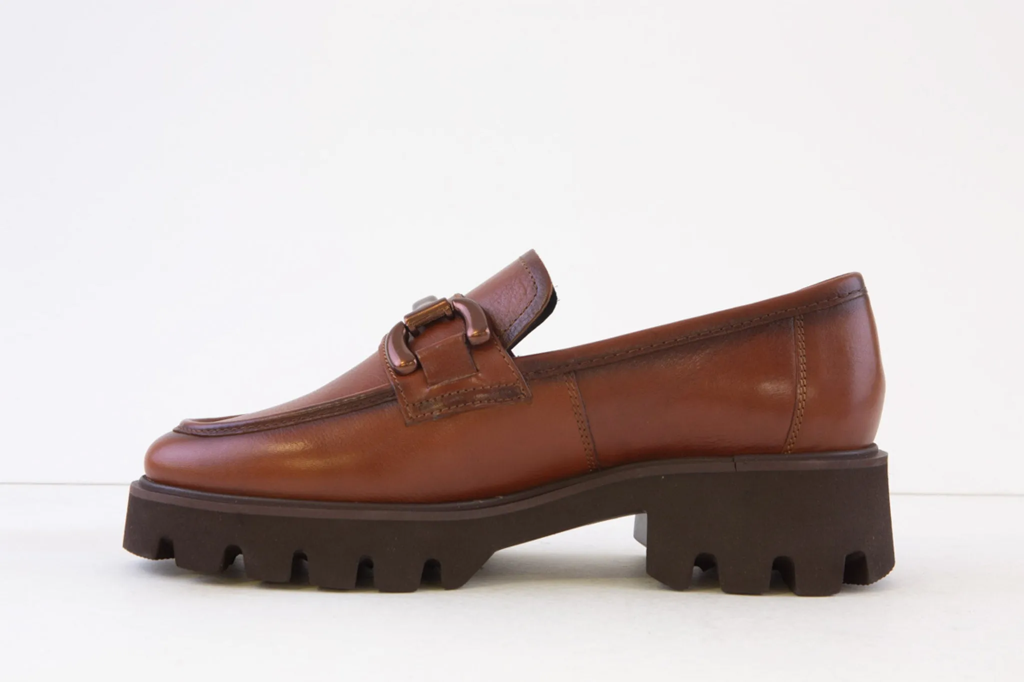 ARA - 21701-03 CHUNKY LOAFER - TAN LEATHER