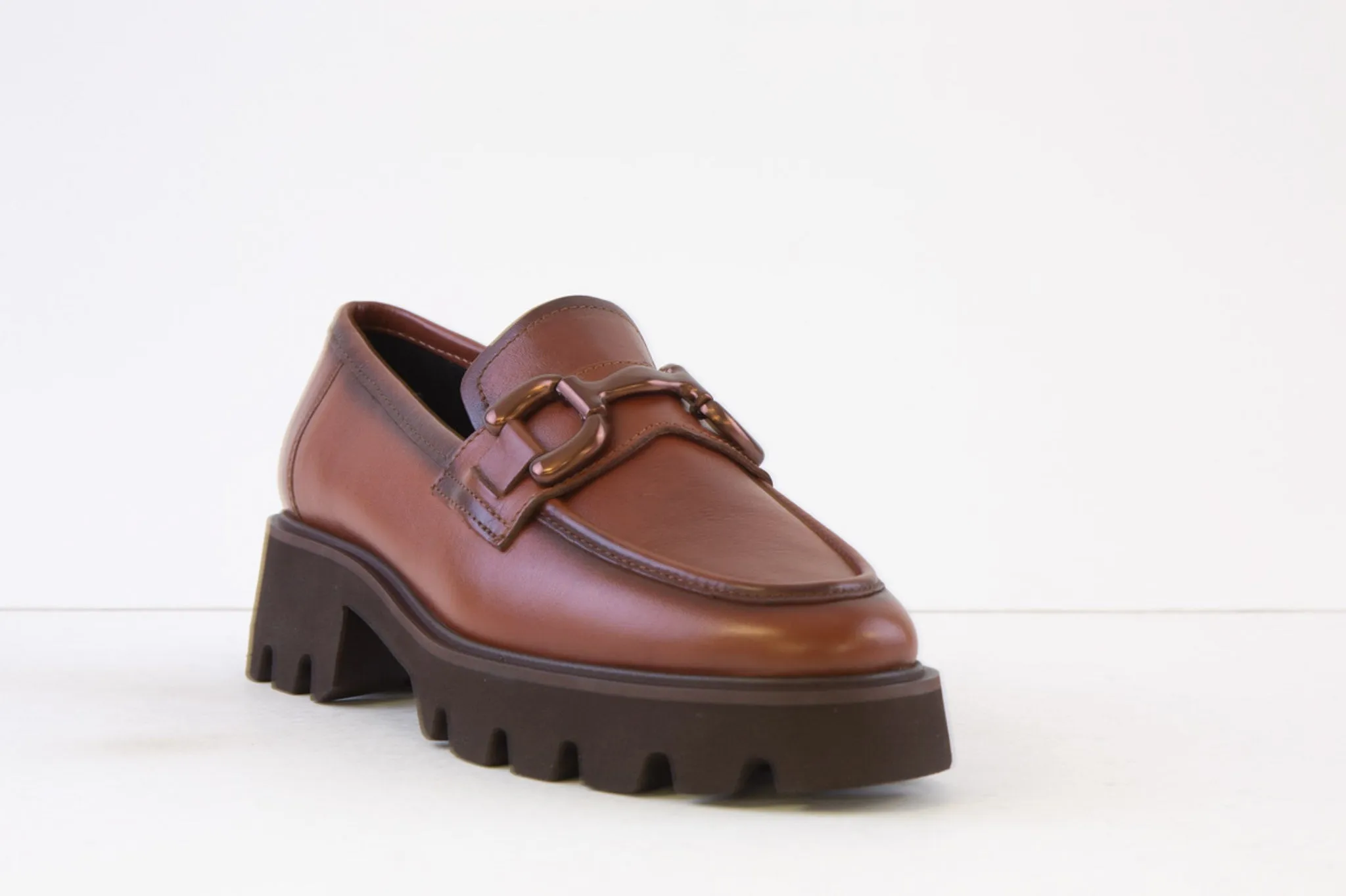 ARA - 21701-03 CHUNKY LOAFER - TAN LEATHER