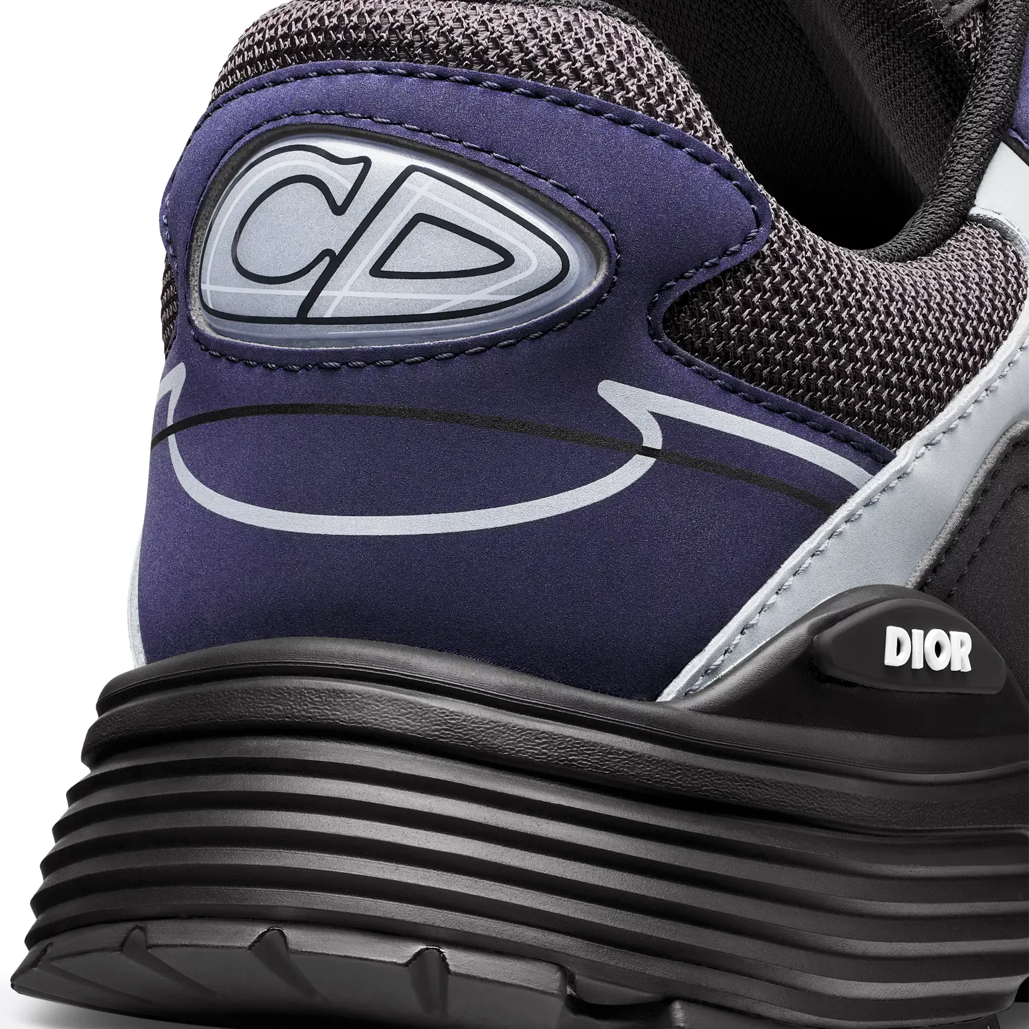 B30 Mesh Blue Black Grey Trainer