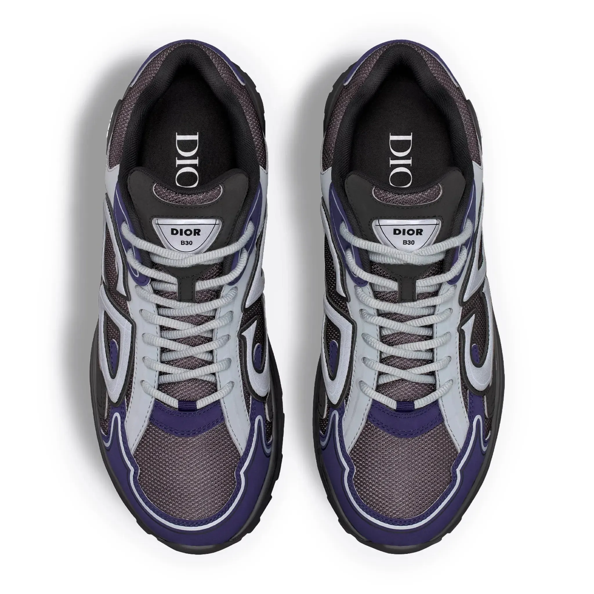 B30 Mesh Blue Black Grey Trainer