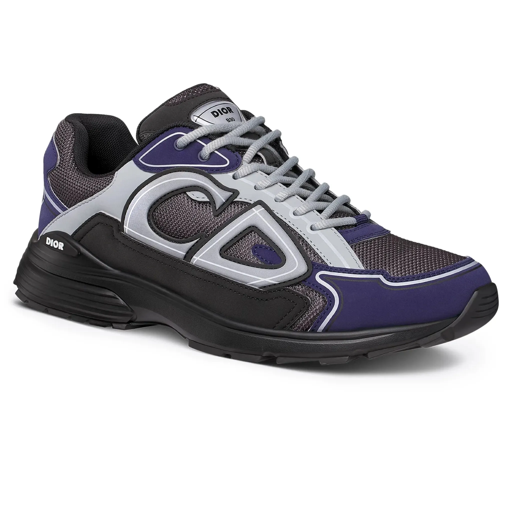 B30 Mesh Blue Black Grey Trainer