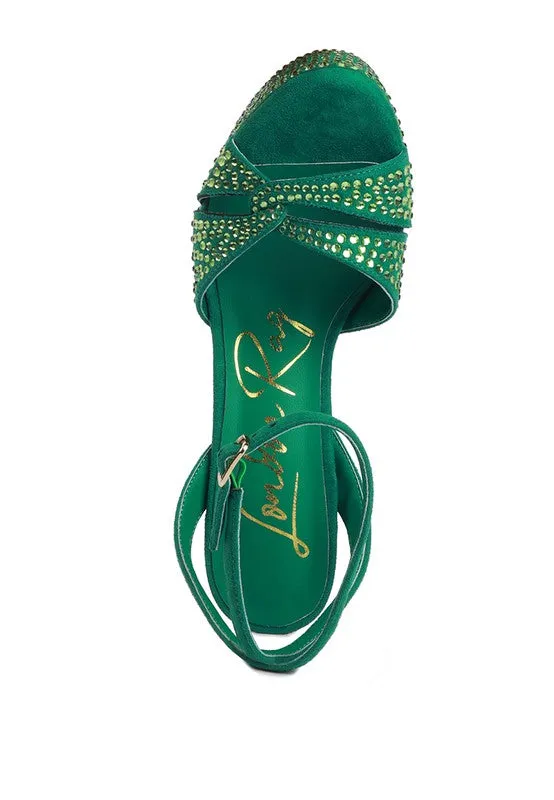 Bellini High Block Heeled Sandals