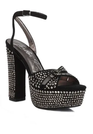 Bellini High Block Heeled Sandals