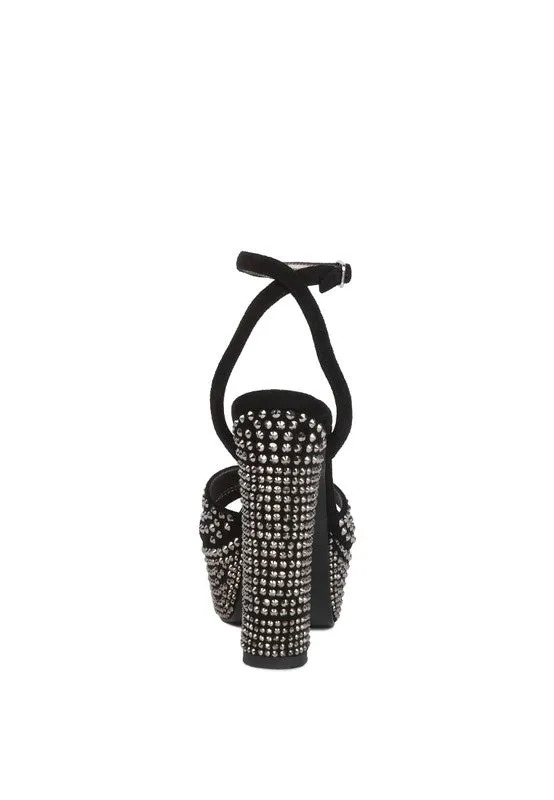 Bellini High Block Heeled Sandals