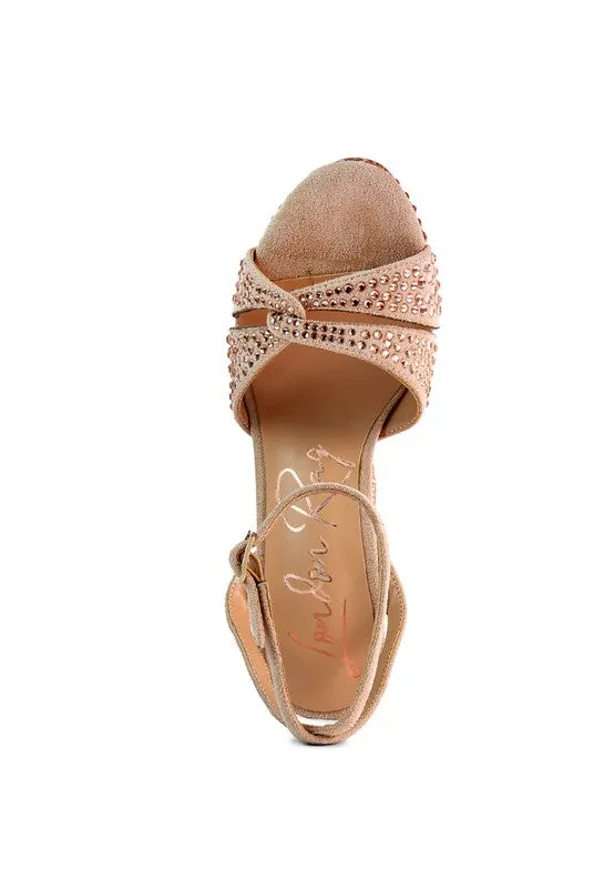 Bellini High Block Heeled Sandals