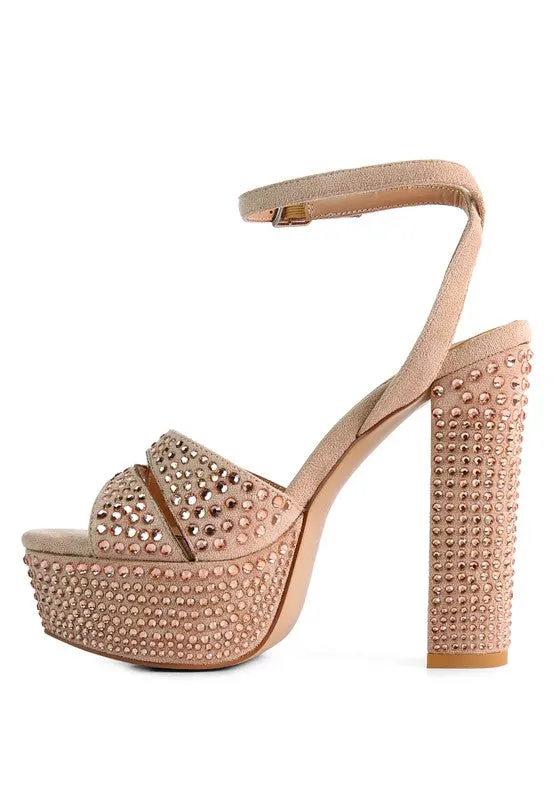 Bellini High Block Heeled Sandals