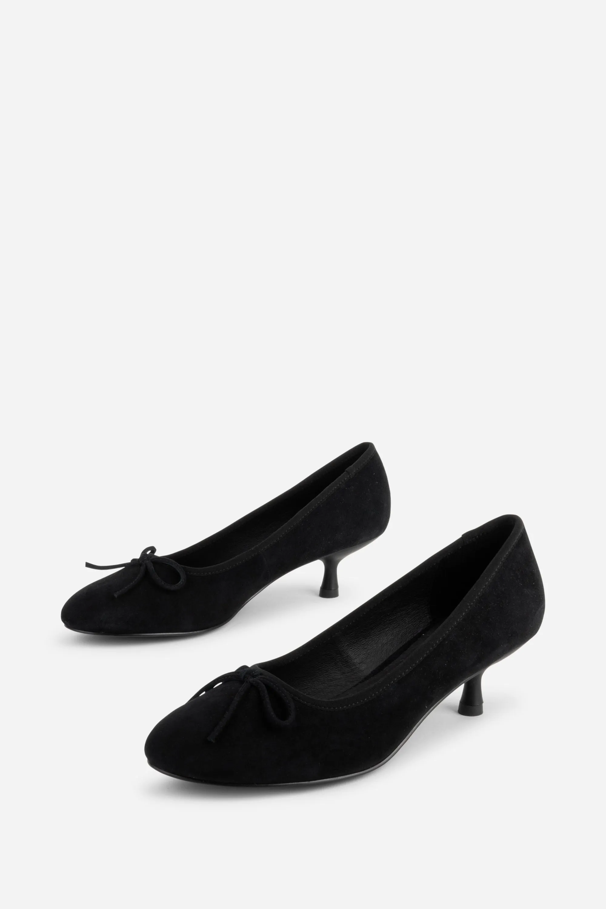 BINA SUEDE KITTEN HEEL