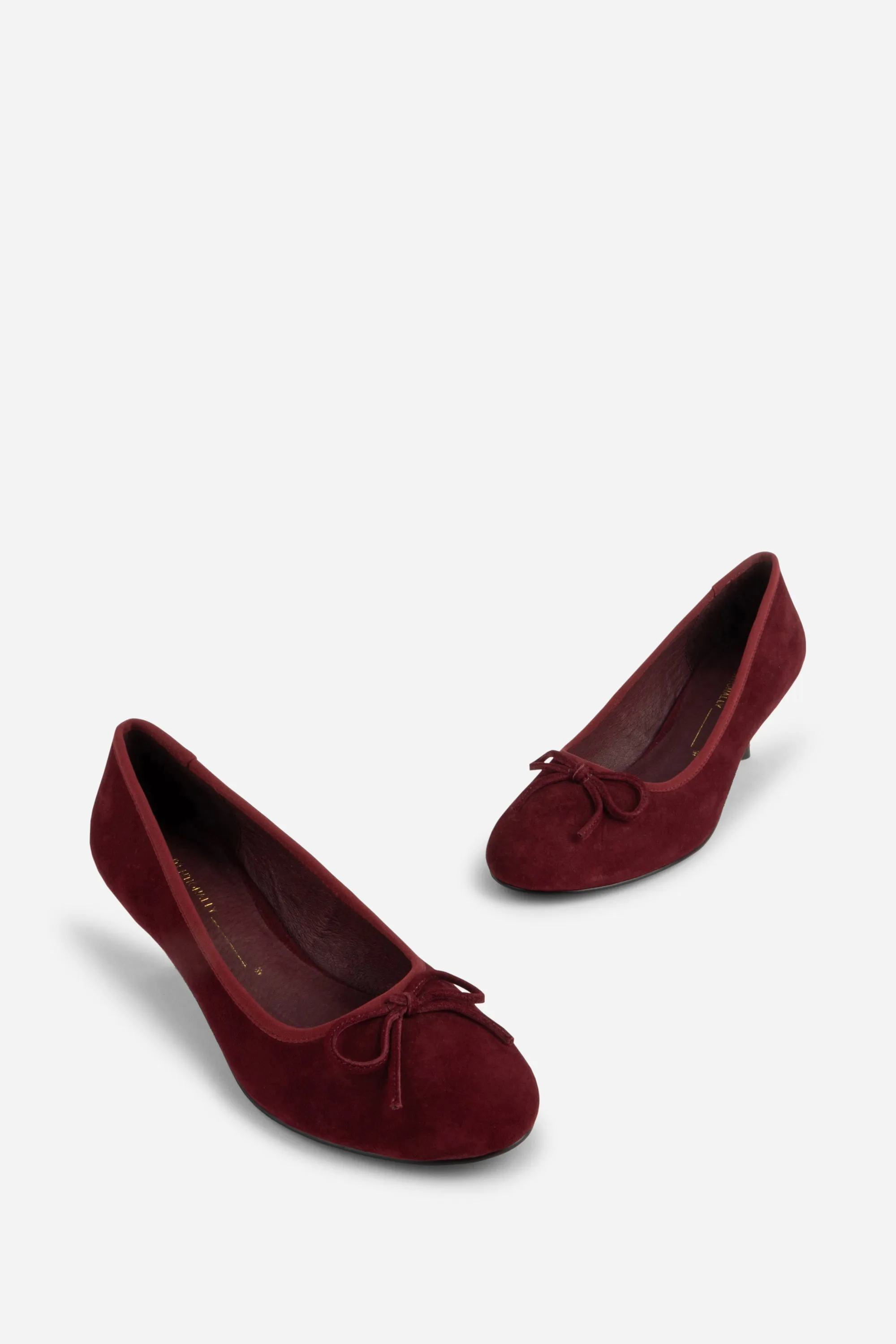 BINA SUEDE KITTEN HEEL