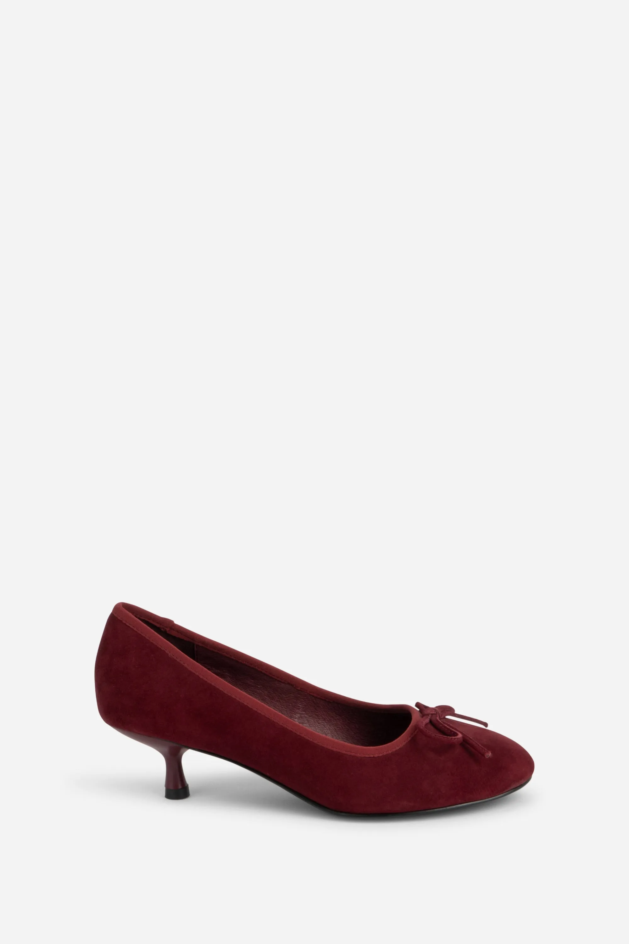 BINA SUEDE KITTEN HEEL