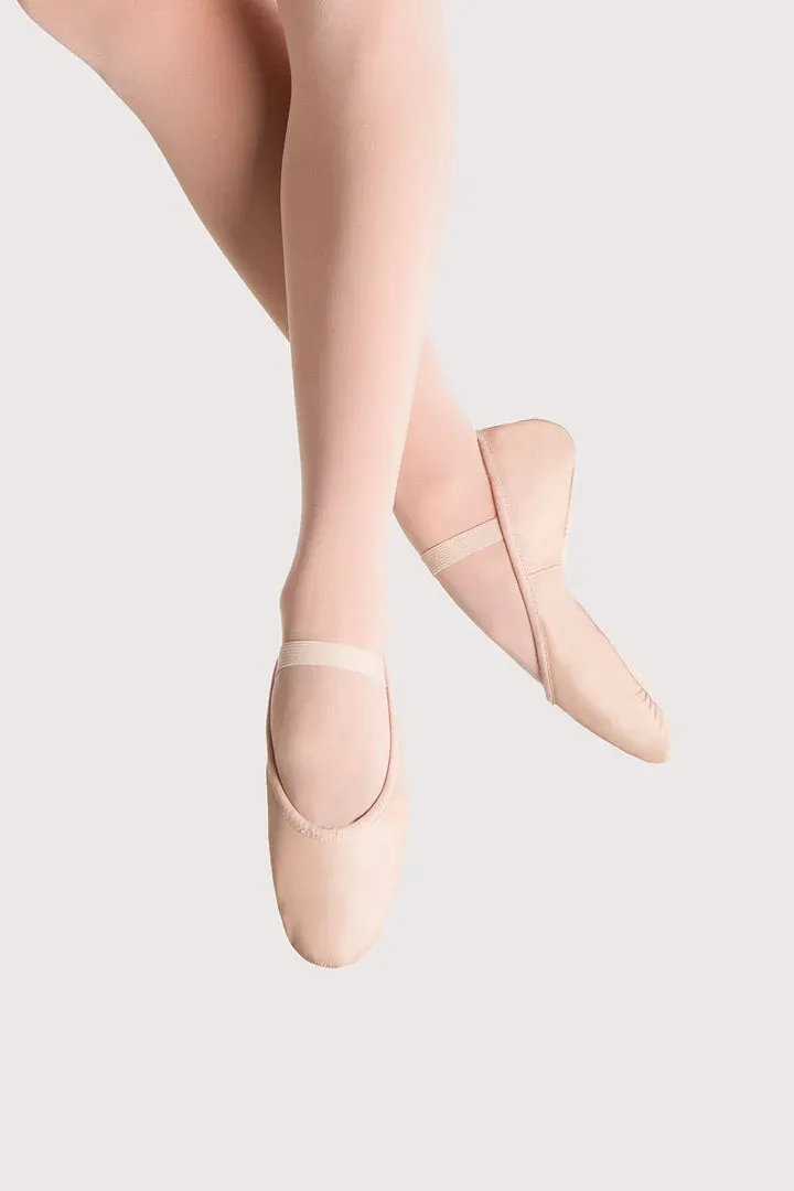 BLOCH - Dansoft Ballet Shoe Adults / Full Sole / Leather / Pink S0205L