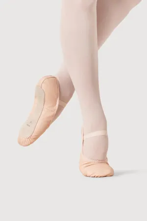BLOCH - Dansoft Ballet Shoe Adults / Full Sole / Leather / Pink S0205L