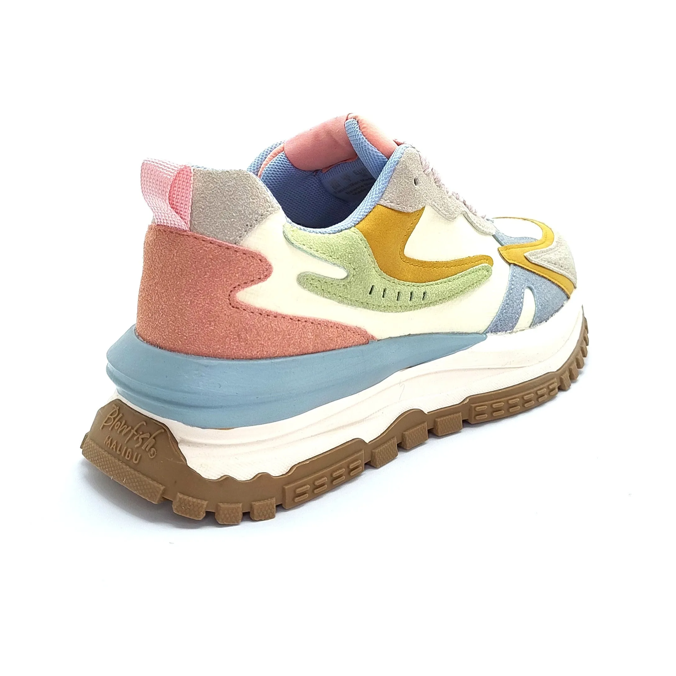 Blowfish Malibu Leo Women's Retro Funky Lace Up Trainer Pistachio