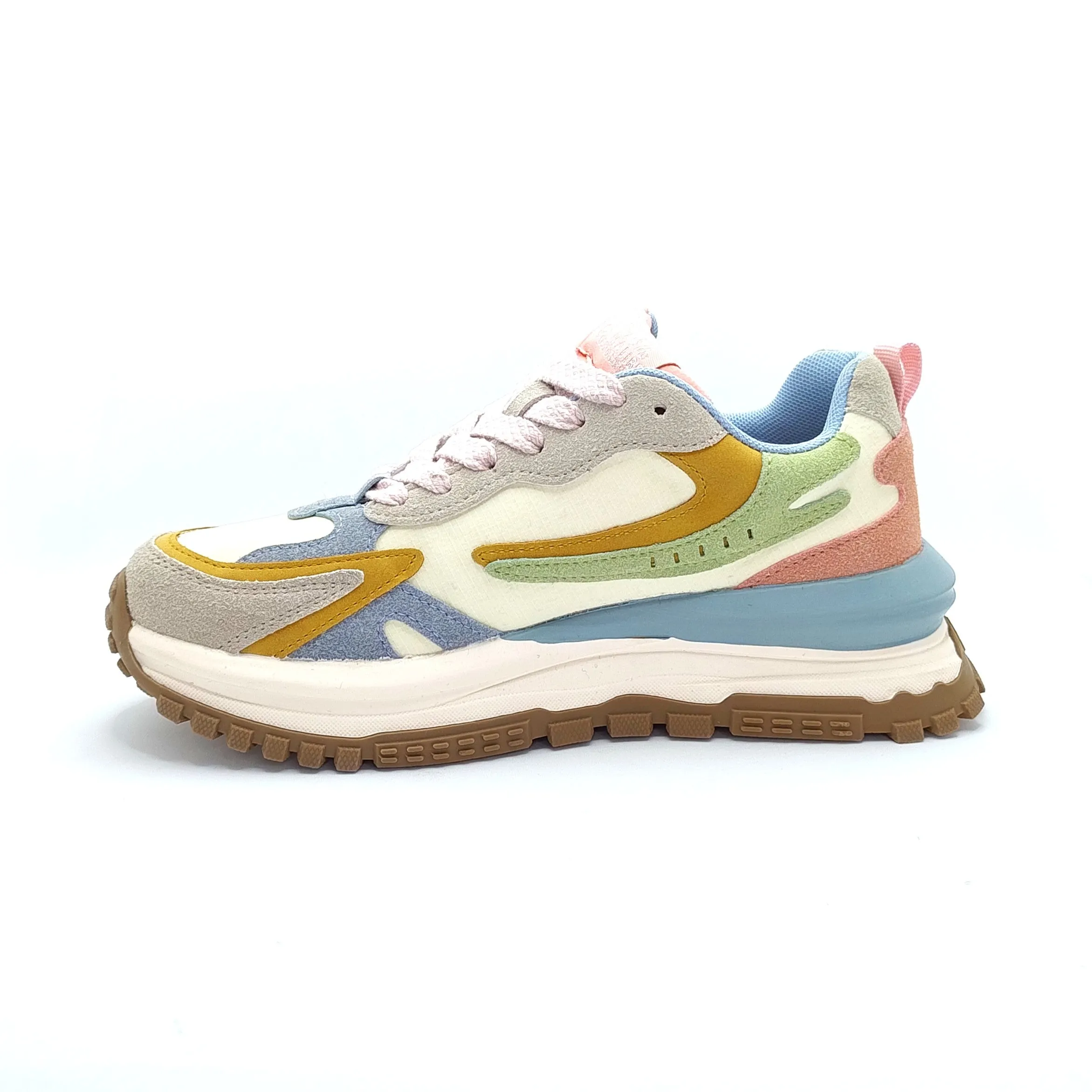 Blowfish Malibu Leo Women's Retro Funky Lace Up Trainer Pistachio