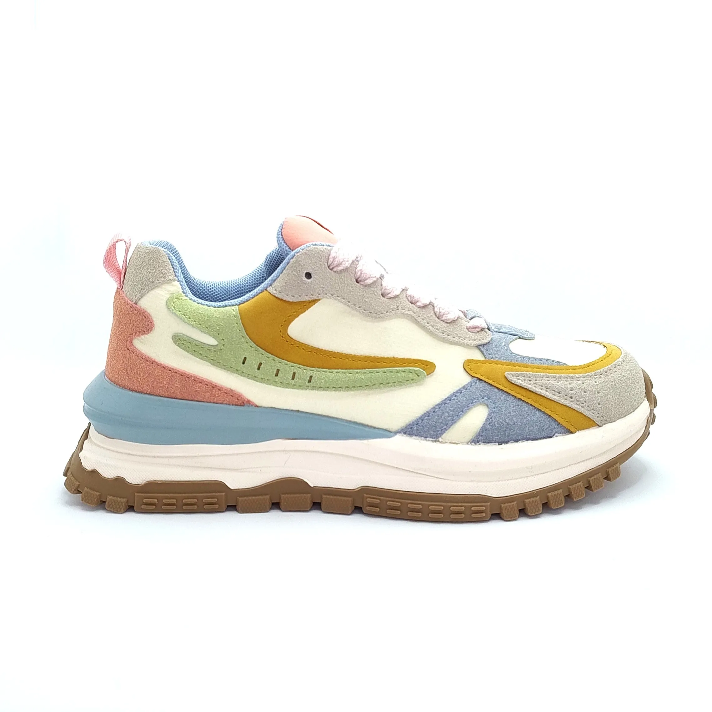 Blowfish Malibu Leo Women's Retro Funky Lace Up Trainer Pistachio