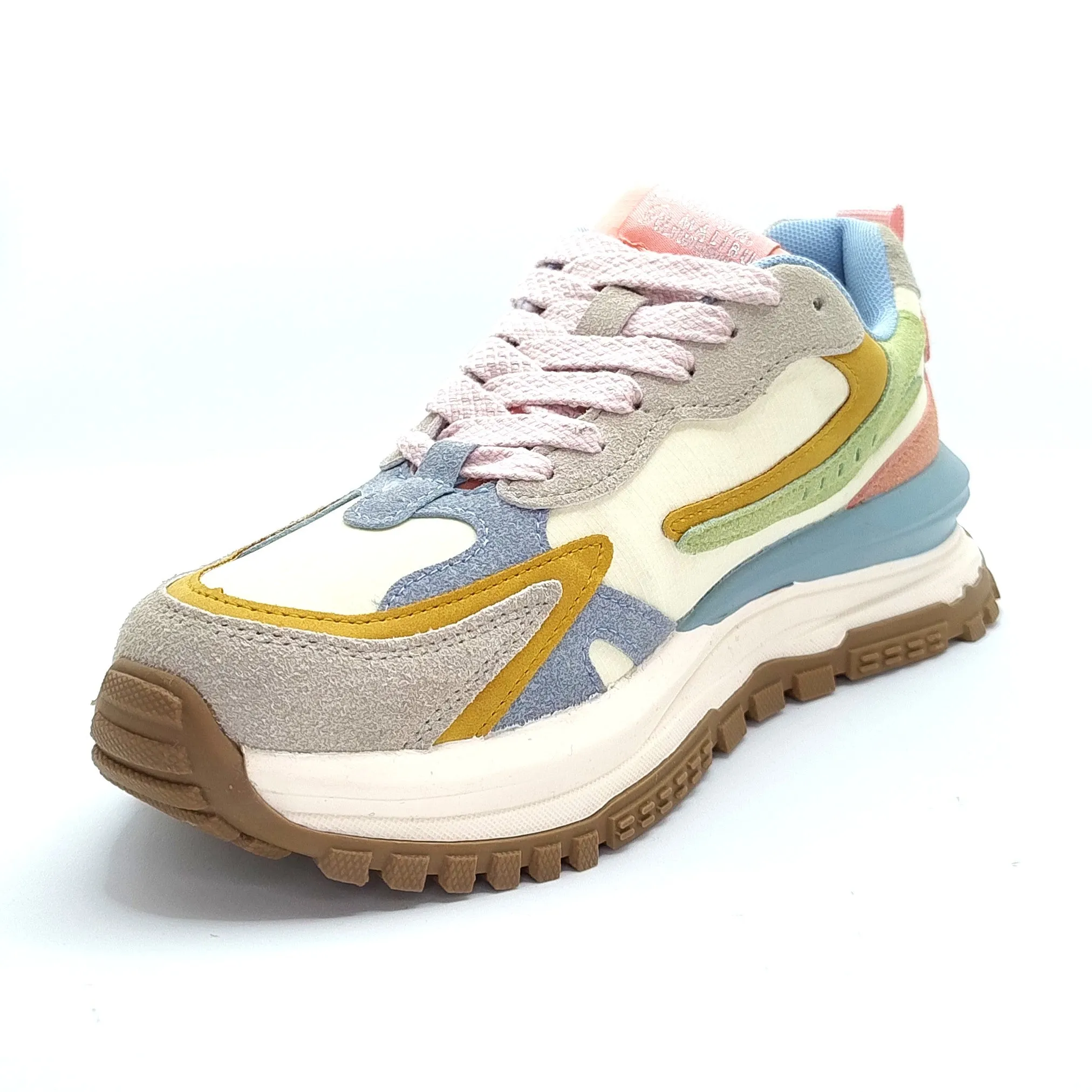 Blowfish Malibu Leo Women's Retro Funky Lace Up Trainer Pistachio