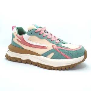 Blowfish Malibu Leo Women's Retro Funky Lace Up Trainer Watermelon