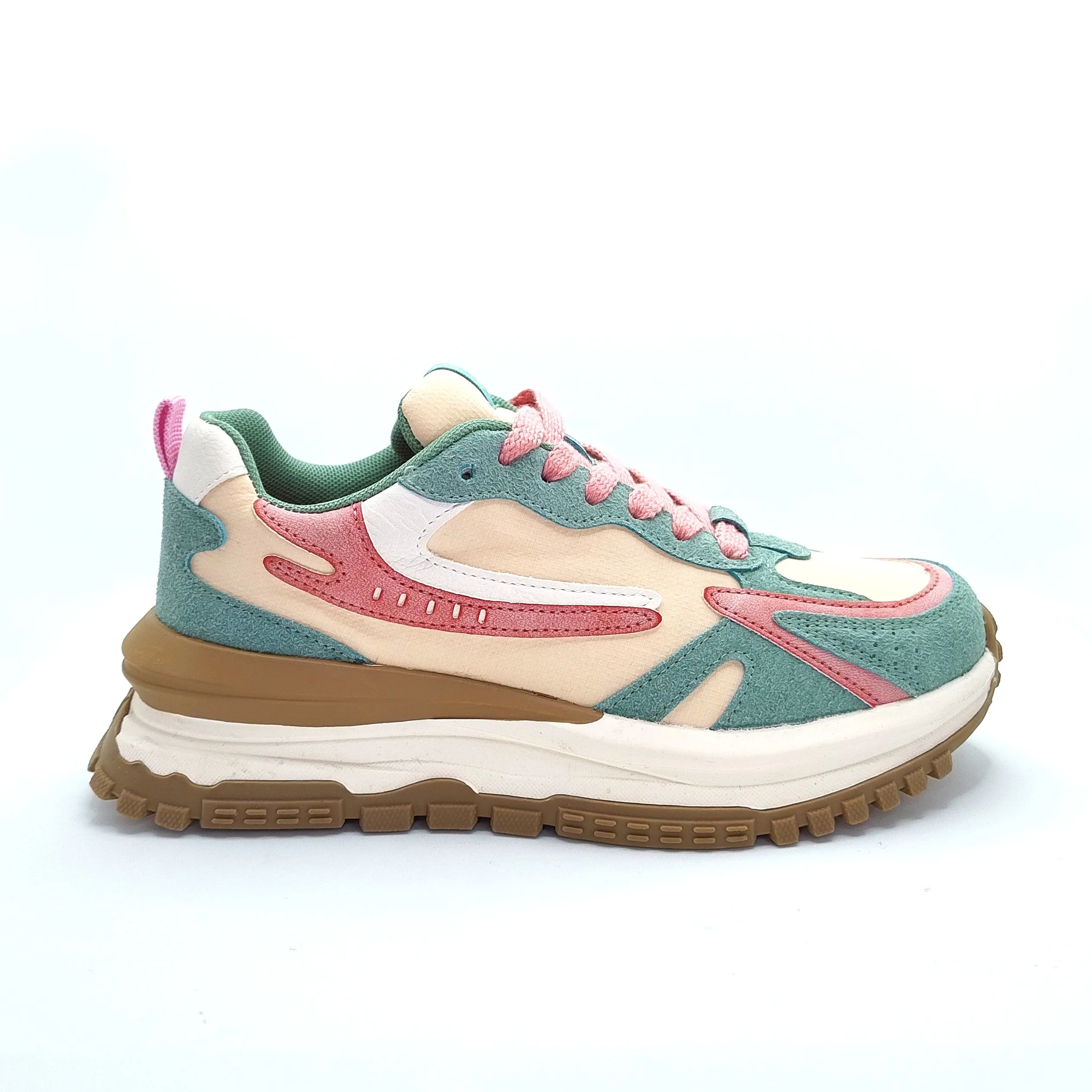 Blowfish Malibu Leo Women's Retro Funky Lace Up Trainer Watermelon