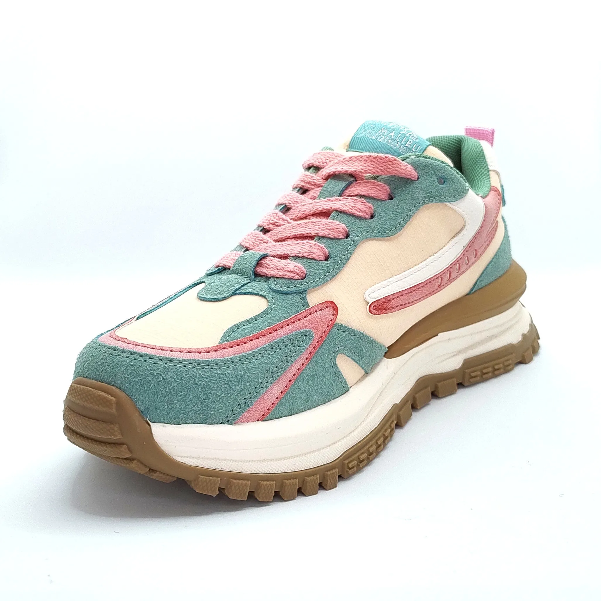 Blowfish Malibu Leo Women's Retro Funky Lace Up Trainer Watermelon