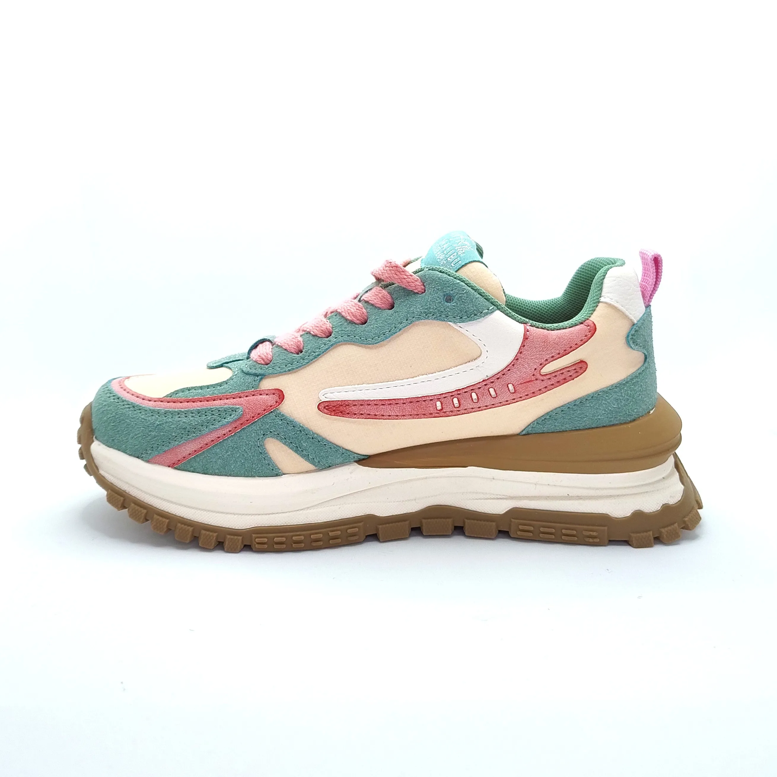 Blowfish Malibu Leo Women's Retro Funky Lace Up Trainer Watermelon