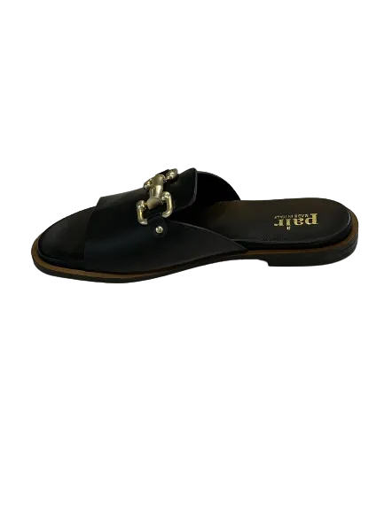 Buckle Sandal, Black