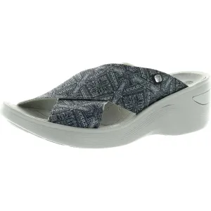 BZees Womens Desire Slide Sandal Folk Stone 8.5 M