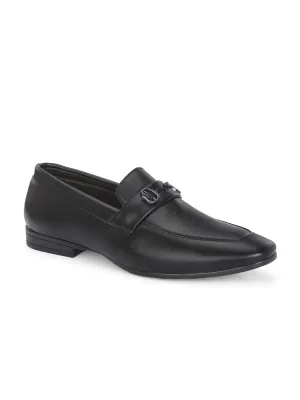 CARLO ROMANO BY WASAN BLACK COLOR VEGAN LEATHER LOAFER FOR MEN