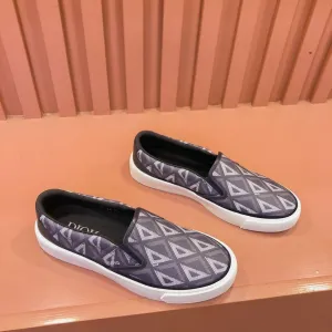 CD B101 DIAMOND LOAFER INDIGO CANVAS