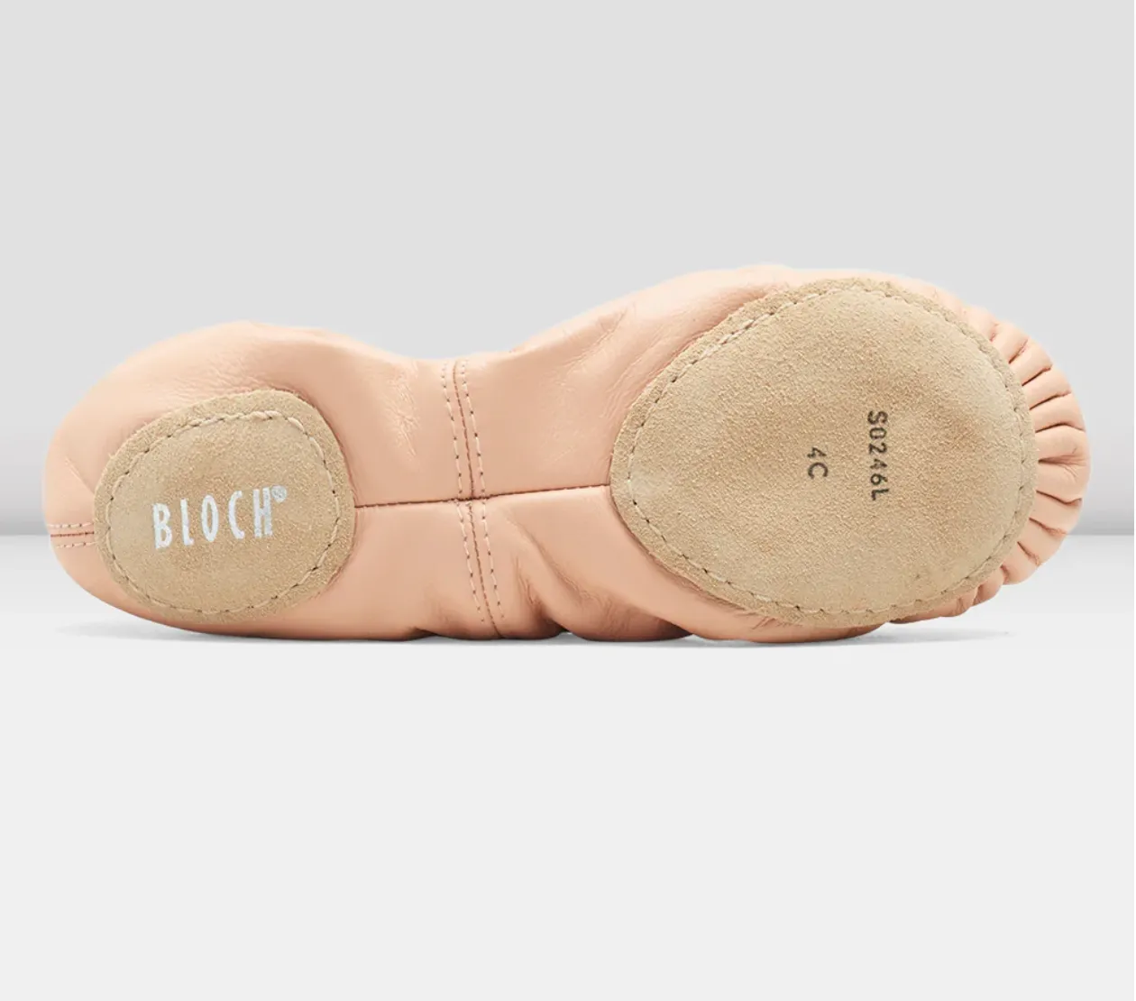 Child Odette Leather Ballet Shoes (SKU: S0246G)