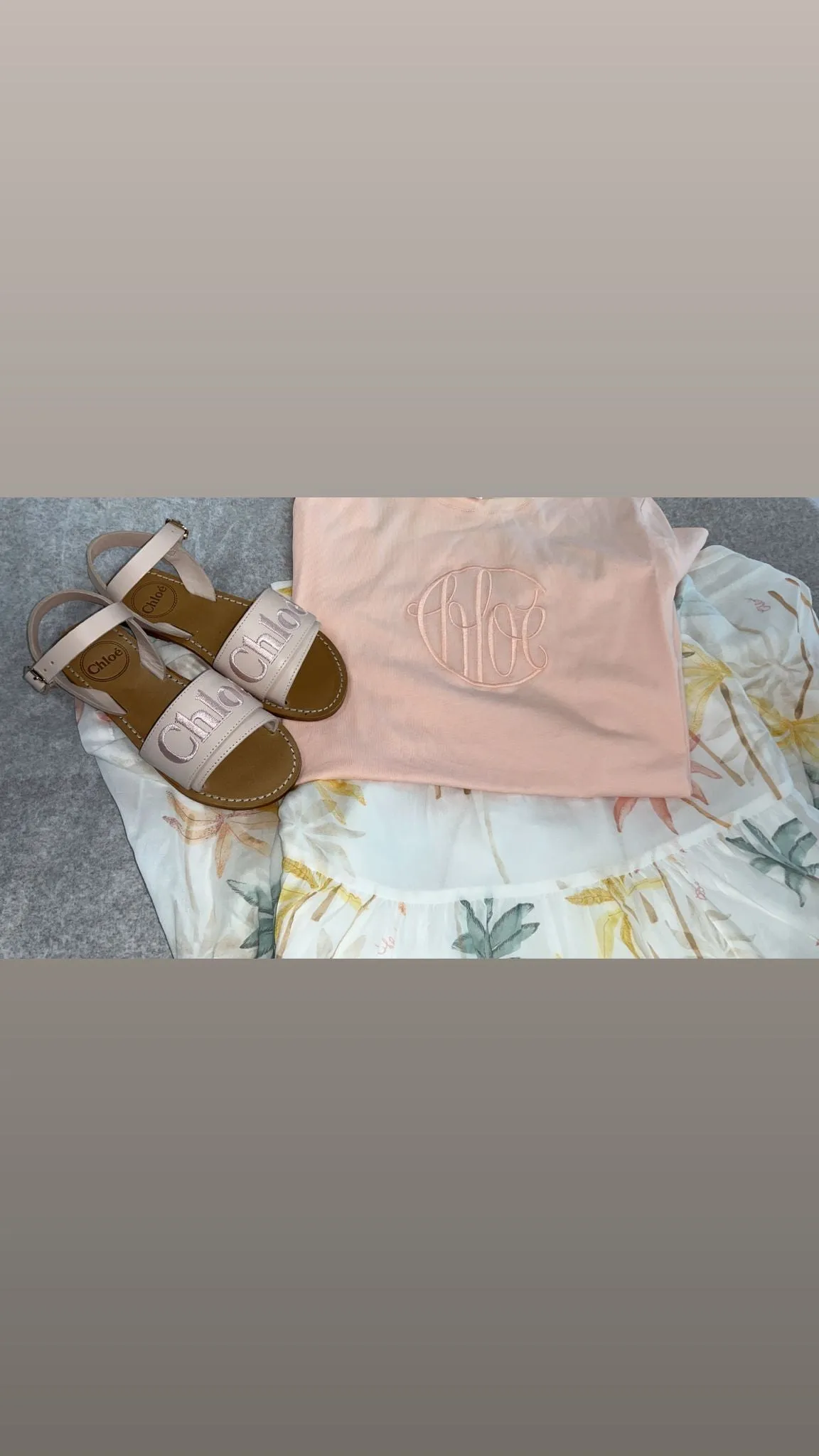 Chloe Pink Powder Sandal
