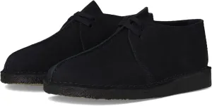 Clarks Men's Desert Trek Oxford, Black Suede, 11.5