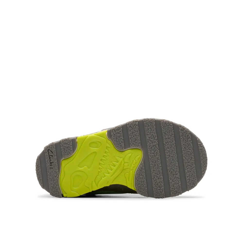 Clarks - Steggy2 Park T - Grey/Green - Shoes