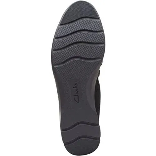 Clarks Women's Jenette Ease Black Suede