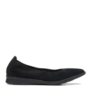 Clarks Women's Jenette Ease Black Suede