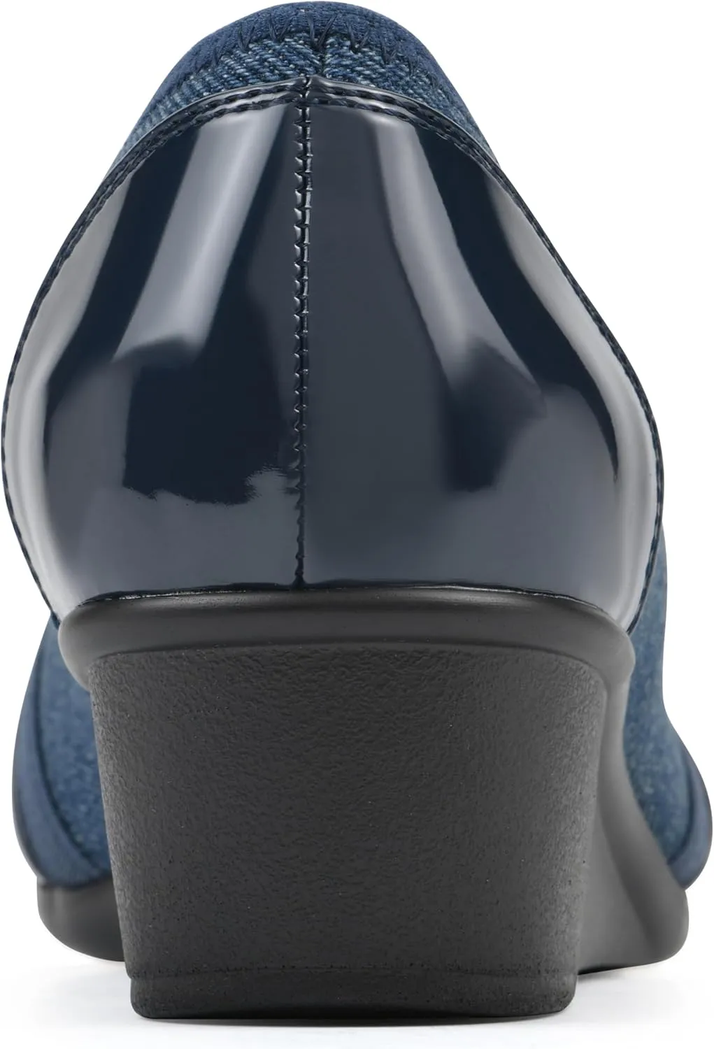 CLIFFS BY WHITE MOUNTAIN Women's Bowie Cushioned Ballet Wedge Heel