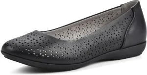 CLIFFS BY WHITE MOUNTAIN Women's Cindy Cushioned Ballet Flat
