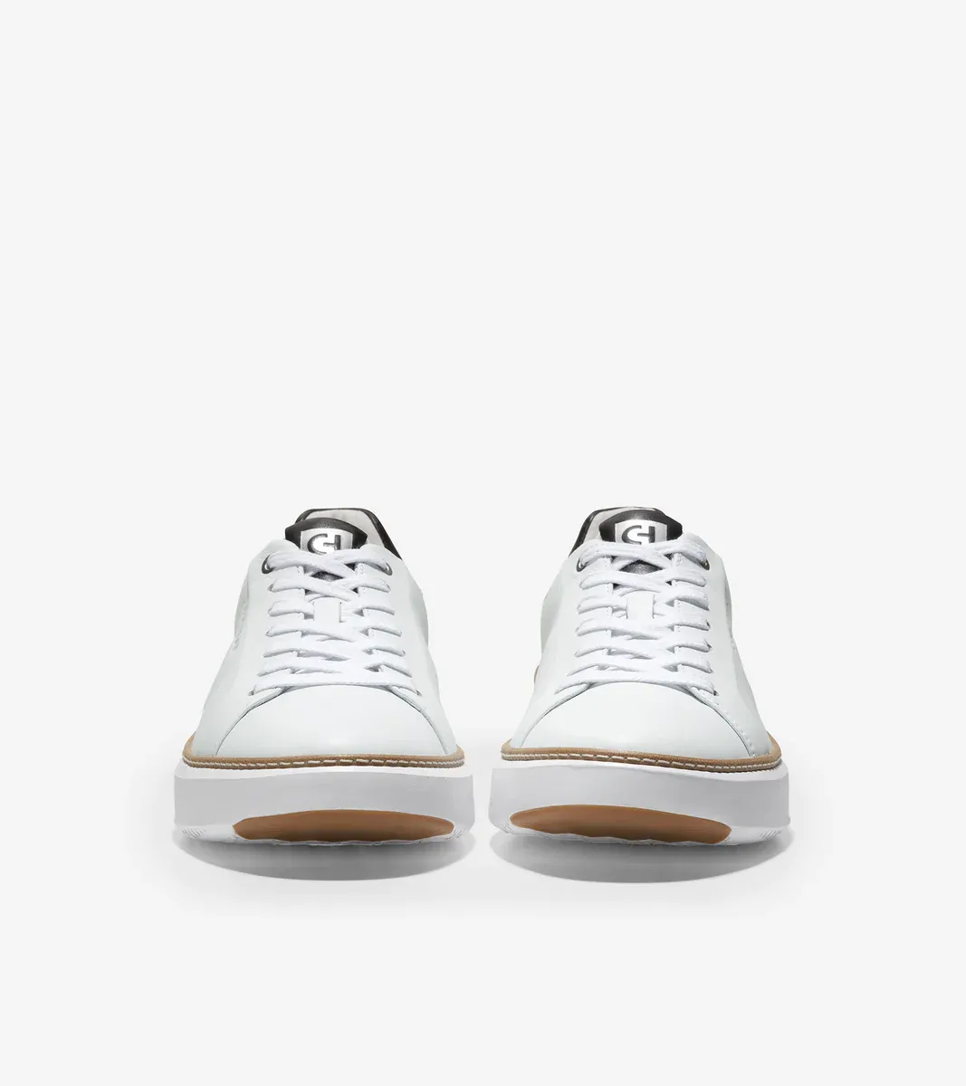 Cole Haan Men's GrandPrø Topspin Sneaker Optic White Leather C34226