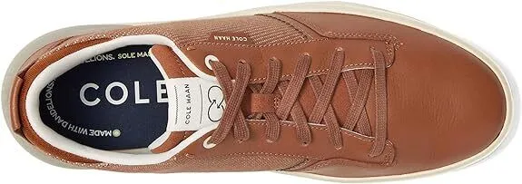 Cole Haan Men's Grandpro Crew Sneaker British Tan/Ivory C37228