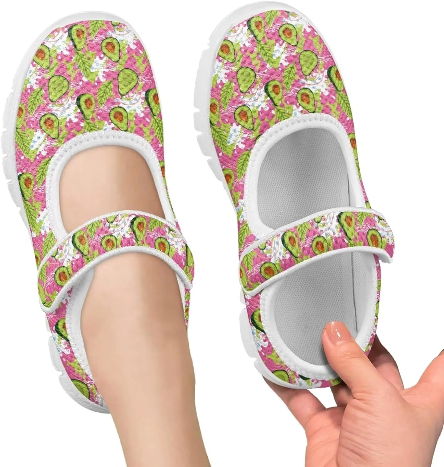 Coloranimal Mary Jane Shoes for Girls Casual Dress Shoes Single Buckle Princess Shoes Girls Flats Back to School Uniform Shoes