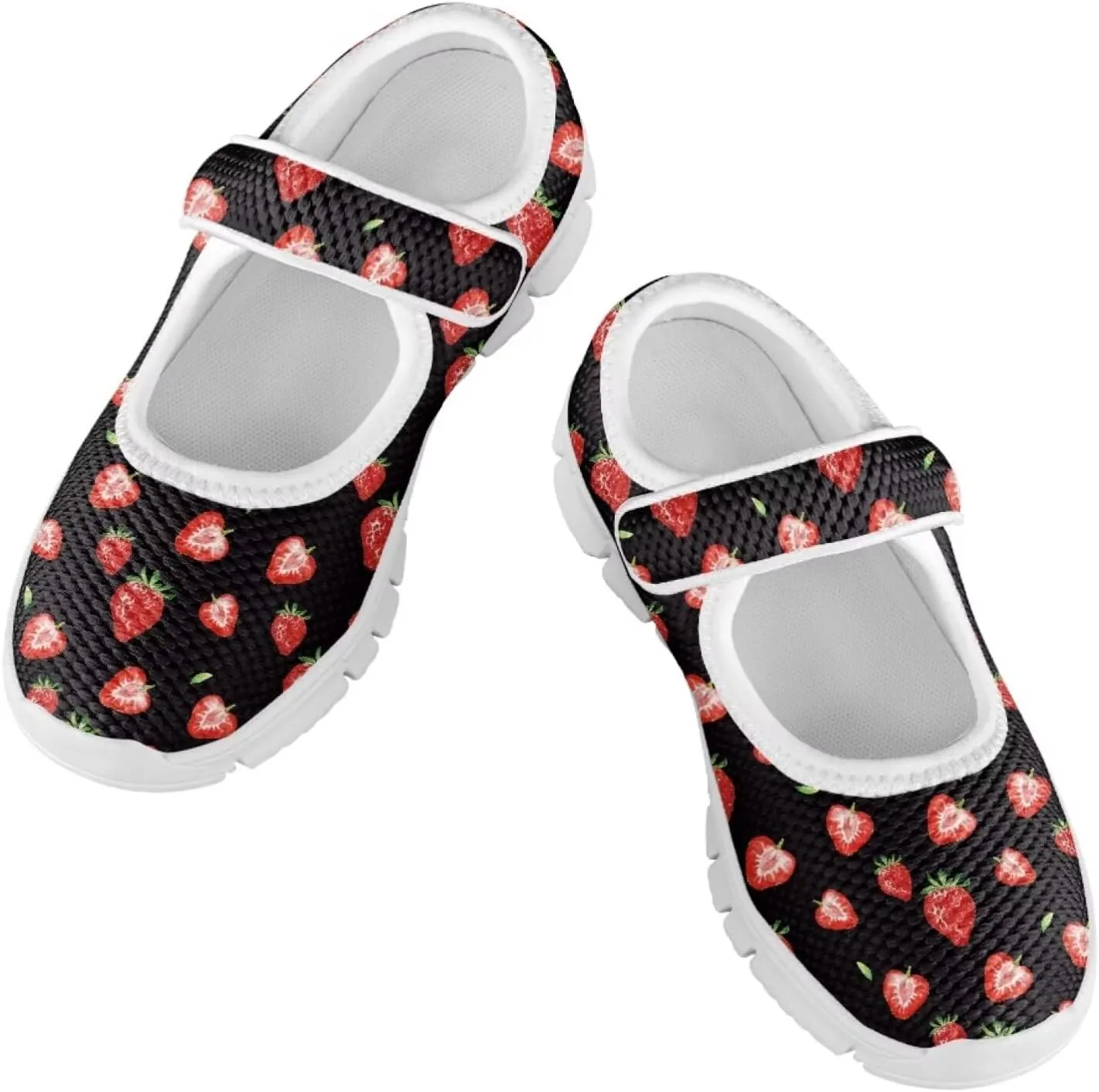 Coloranimal Mary Jane Shoes for Girls Casual Dress Shoes Single Buckle Princess Shoes Girls Flats Back to School Uniform Shoes