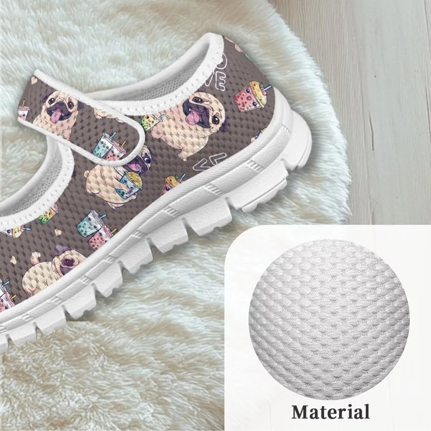 Coloranimal Mary Jane Shoes for Girls Princess Shoes Ballet Flats Girls Dress Shoes Single Buckle Uniform Shoes Casual Mary Jane Flats