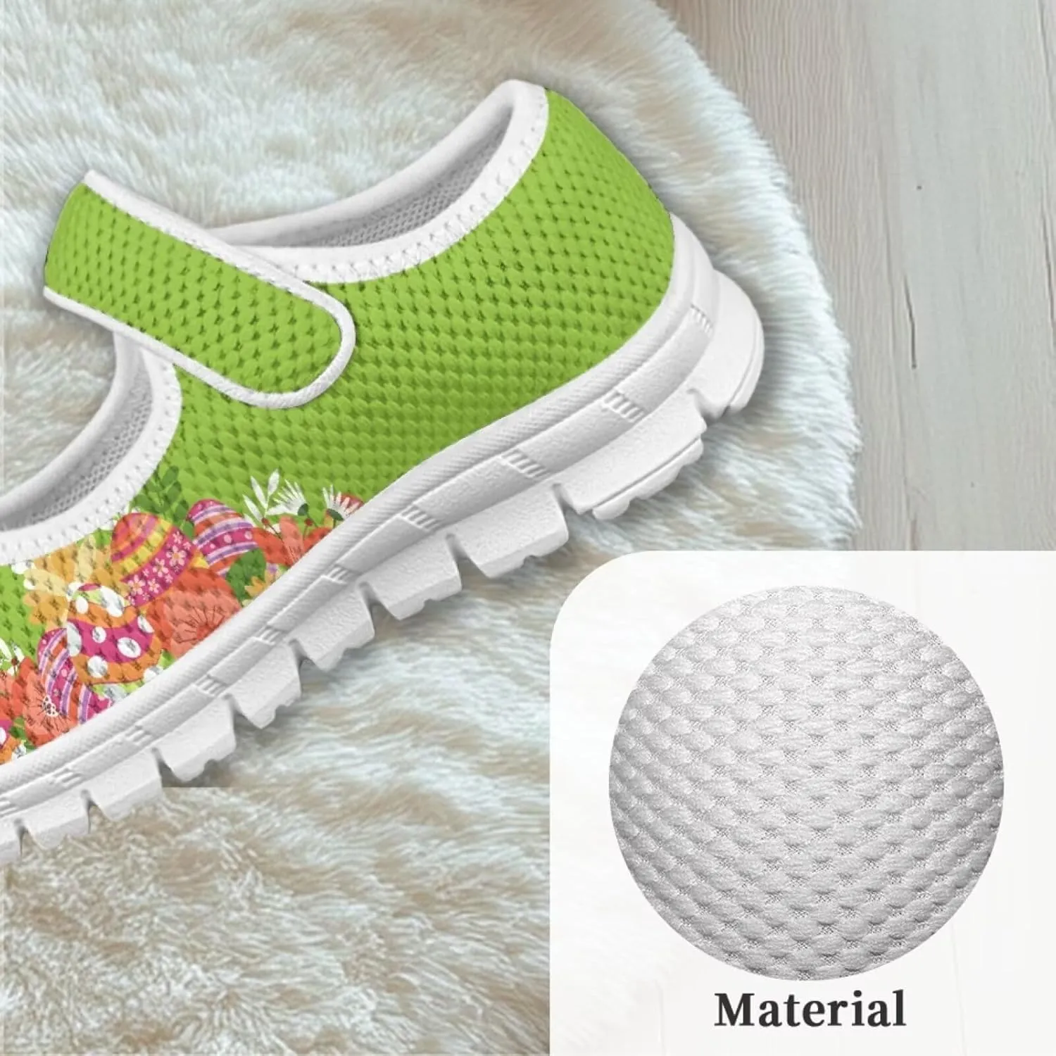 Coloranimal Mary Jane Shoes for Girls Princess Shoes Casual Dance Shoes School Uniform Shoes Easter Theme Mary Jane Flats