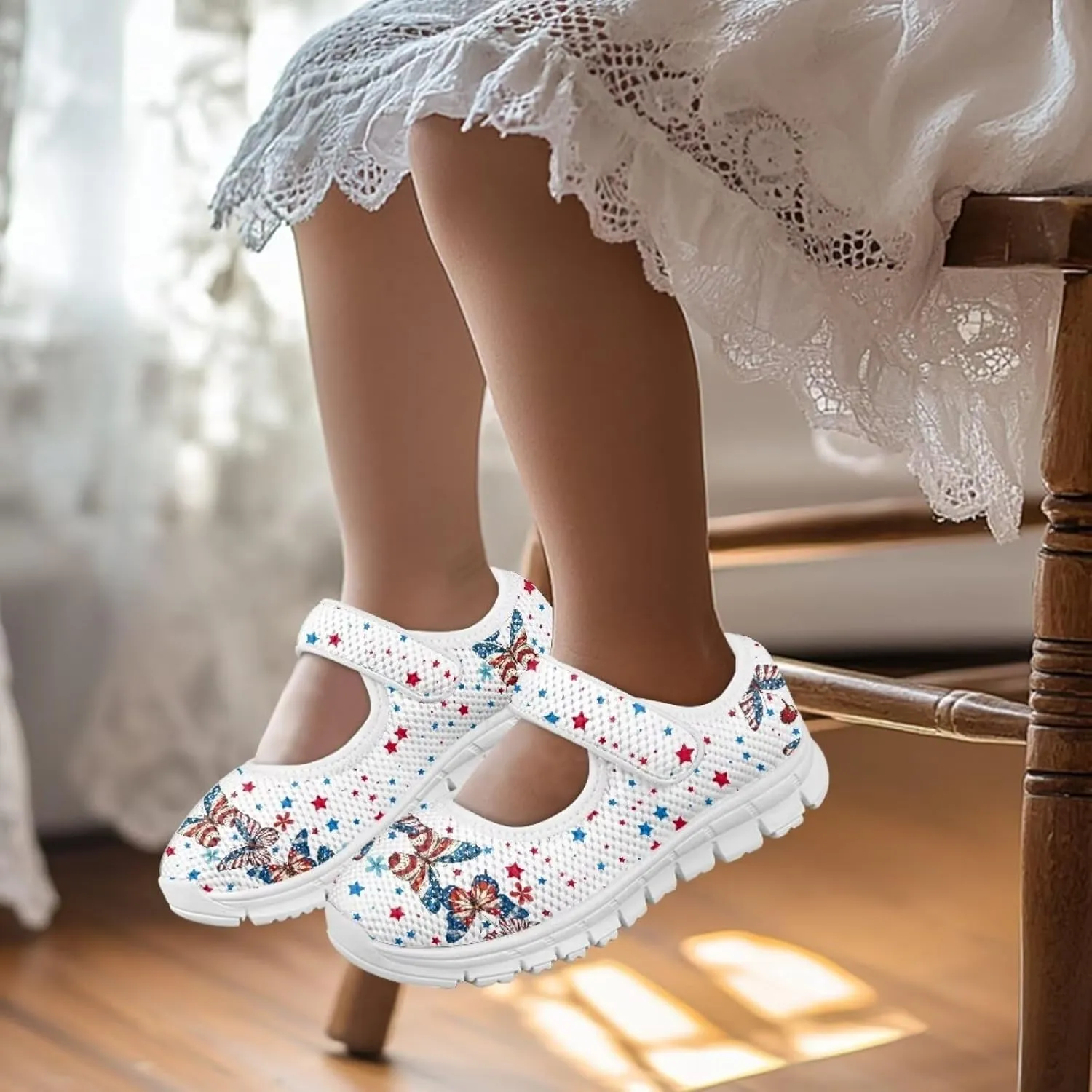 Coloranimal Mary Jane Shoes Girls Dress Shoes Single Buckle Girls' Flats Uniform Shoes Casual Princess Shoes with Anti Skid Sole