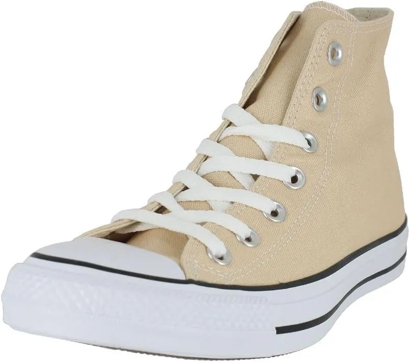 Converse Chuck Taylor All Star Seasonal Canvas High Top Sneaker, raw ginger, Men's 7 M US / Women's 9 W US
