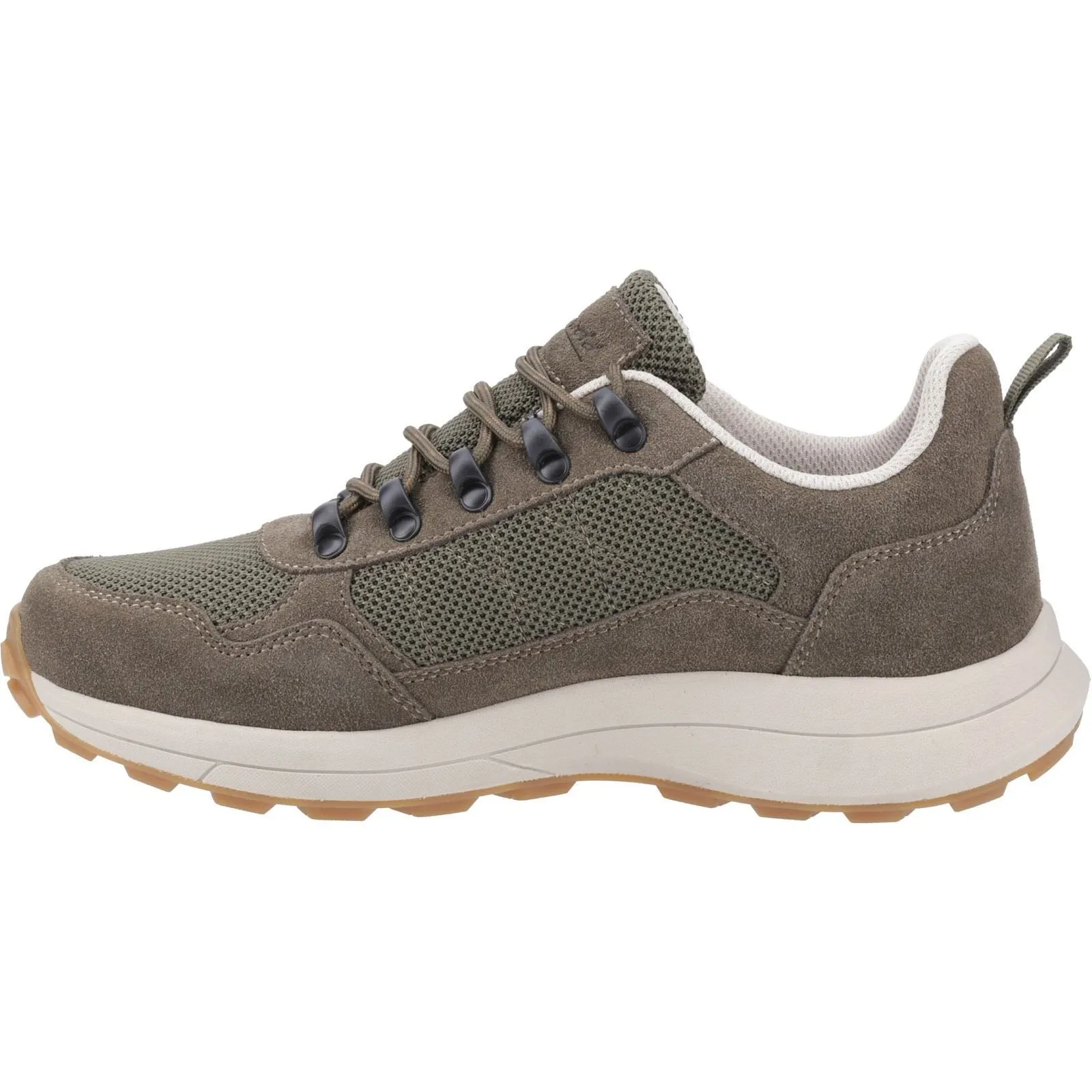 Cotswold Elmfield Suede Mesh Men's Khaki Trainers